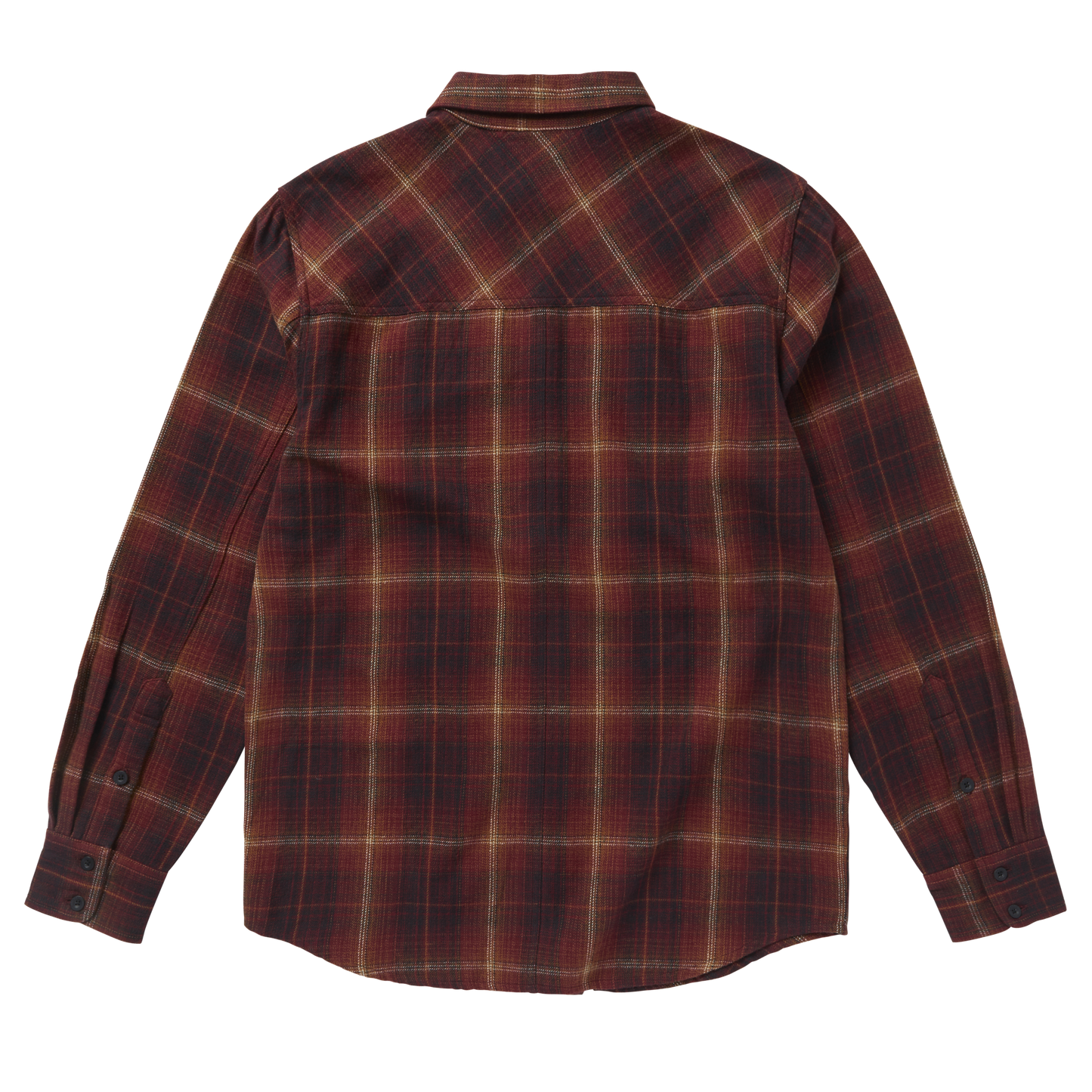 Mystic The Check Shirt Red - L/S Shirts