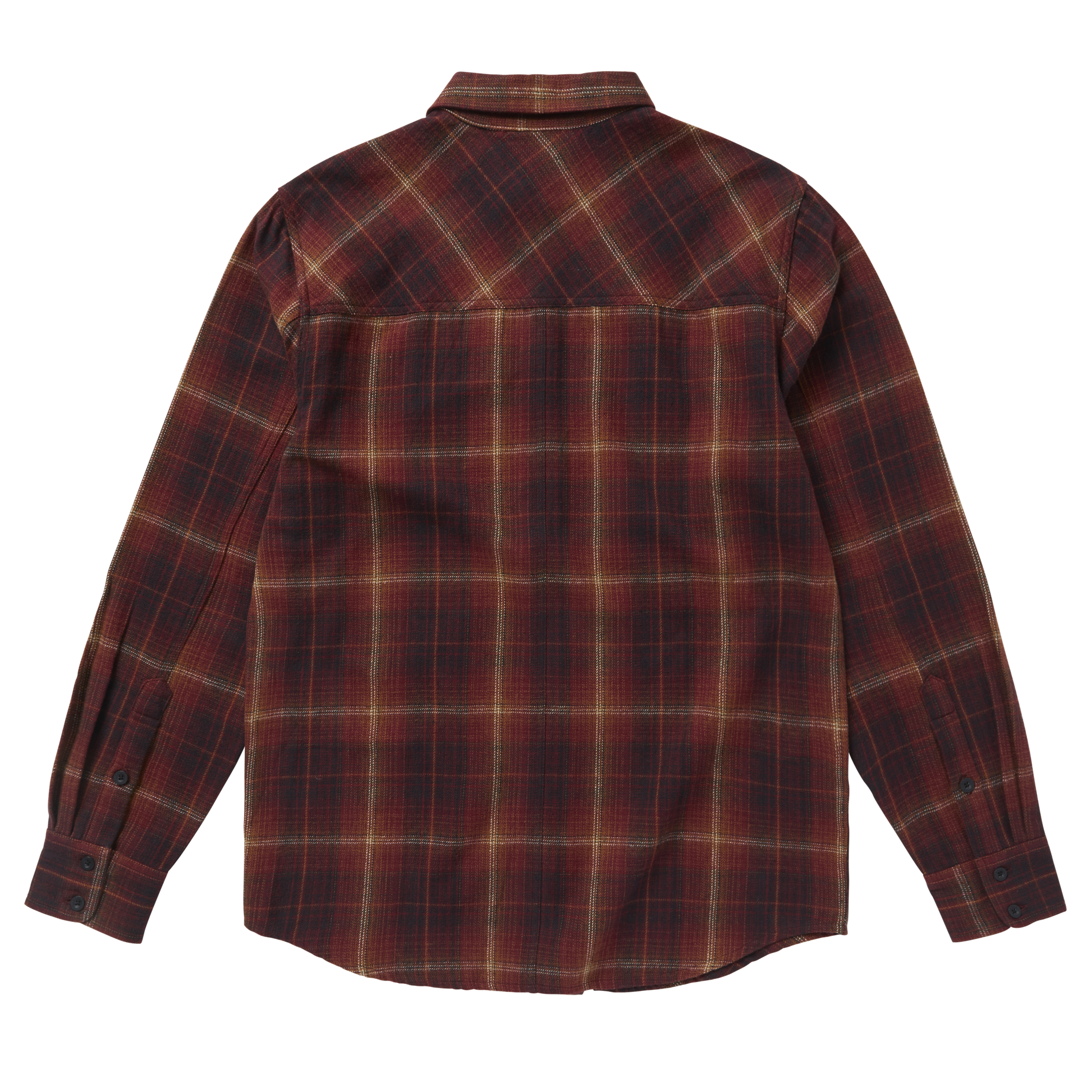 Mystic The Check Shirt Red - L/S Shirts