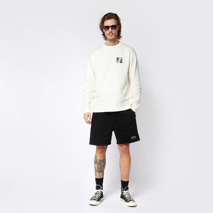 Mystic Tresspass L/S Tee Off White | 23 - Tees