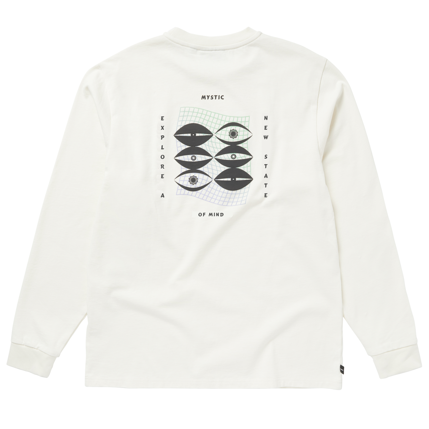 Mystic Tresspass L/S Tee Off White | 23 - Tees