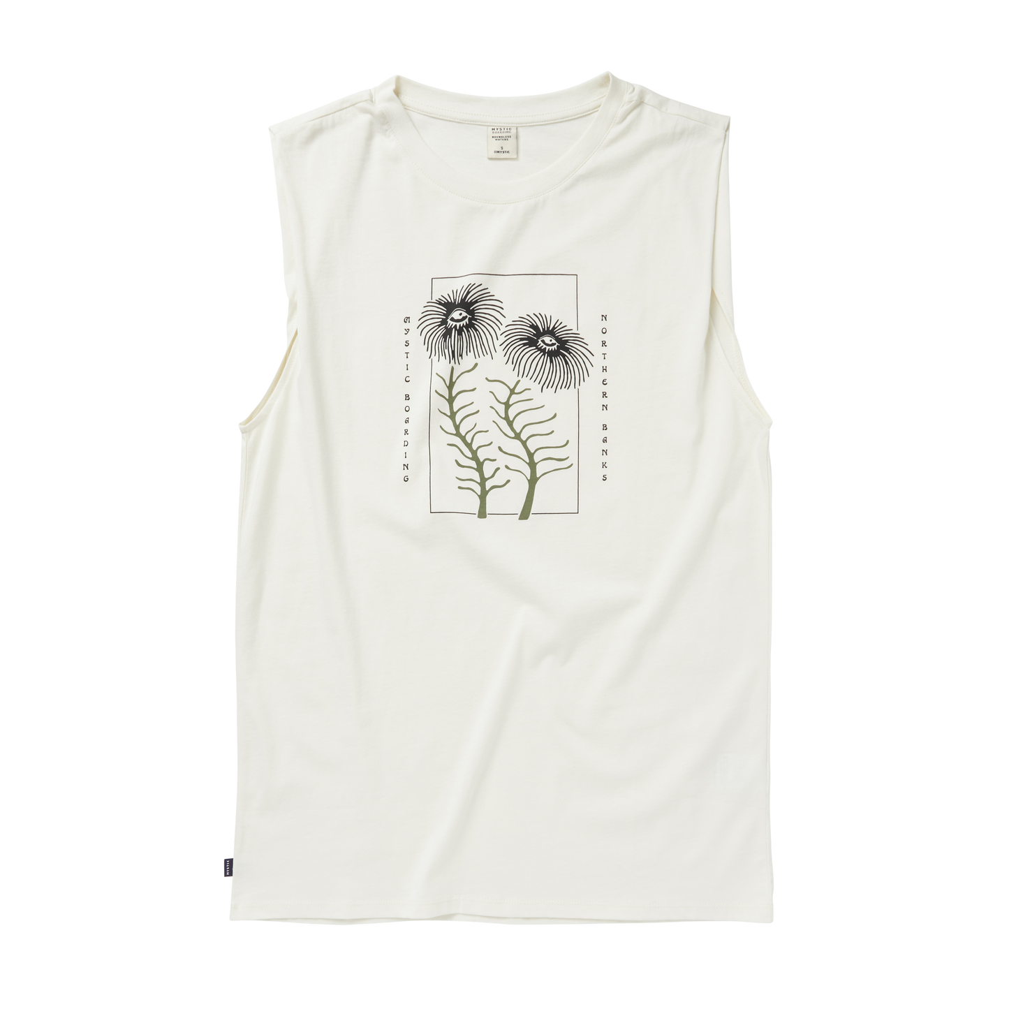 Mystic Sea Lily Tee Off White - Tees