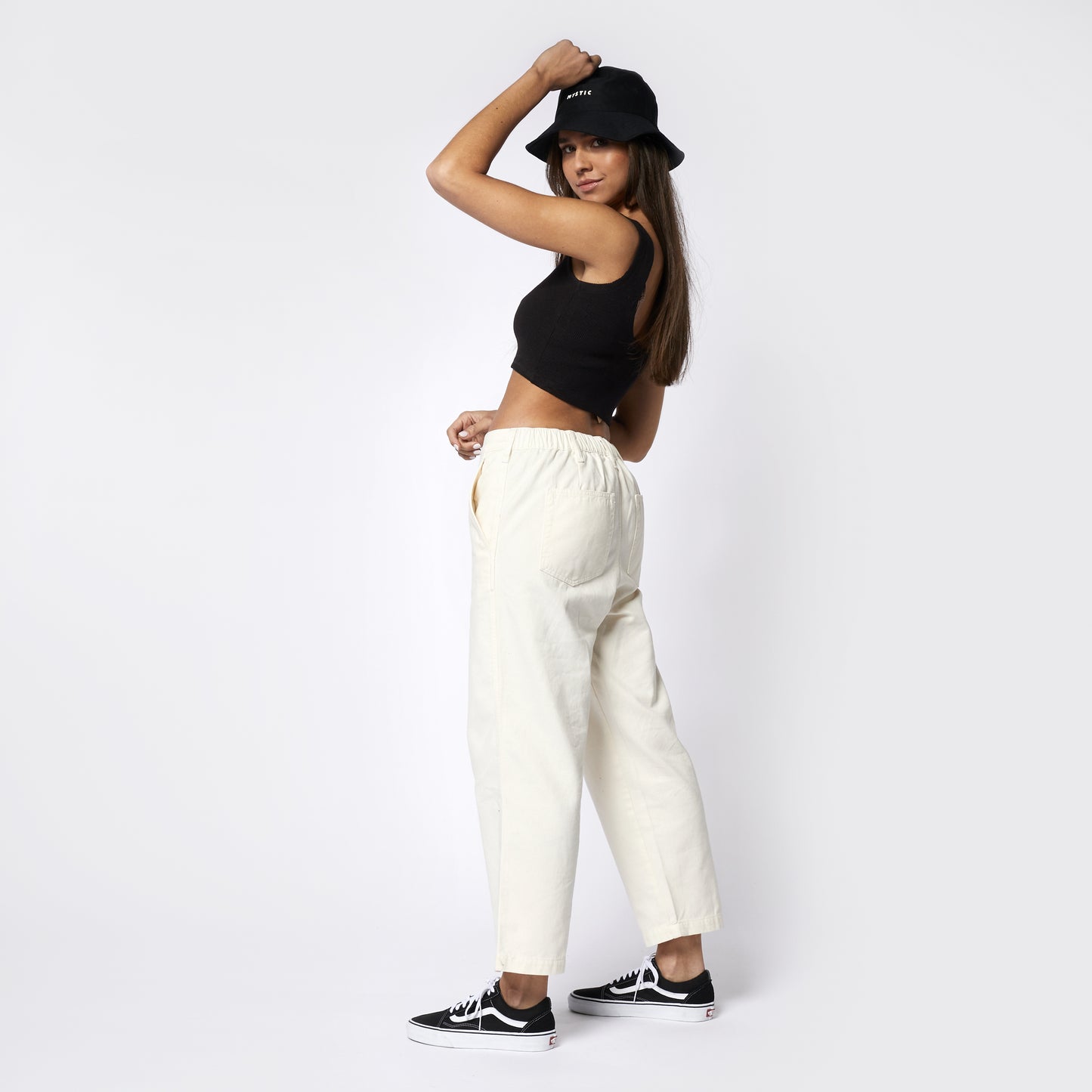 Mystic Ziggy Pant Off White - Pants