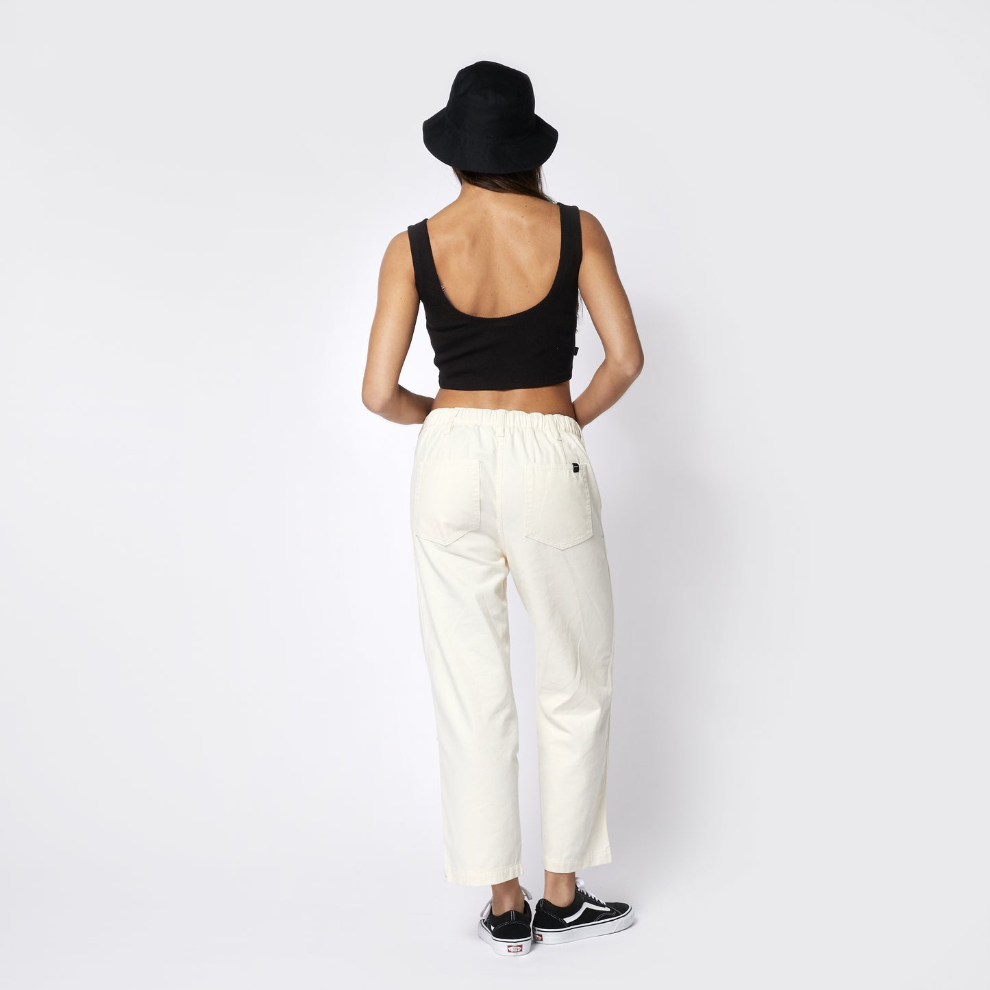 Mystic Ziggy Pant Off White - Pants