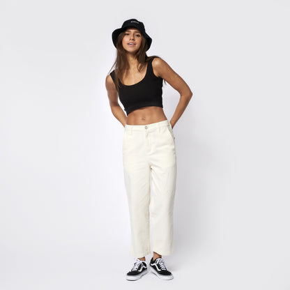 Mystic Ziggy Pant Off White - Pants
