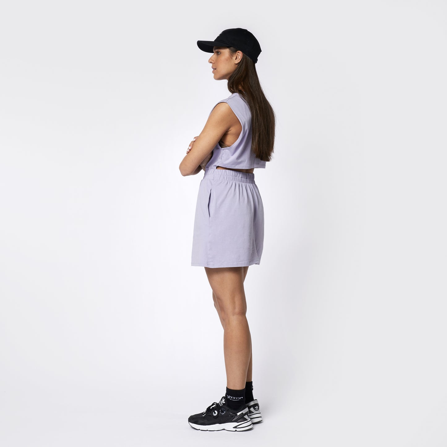 Mystic Scope Dress Dusty Lilac - Dresses