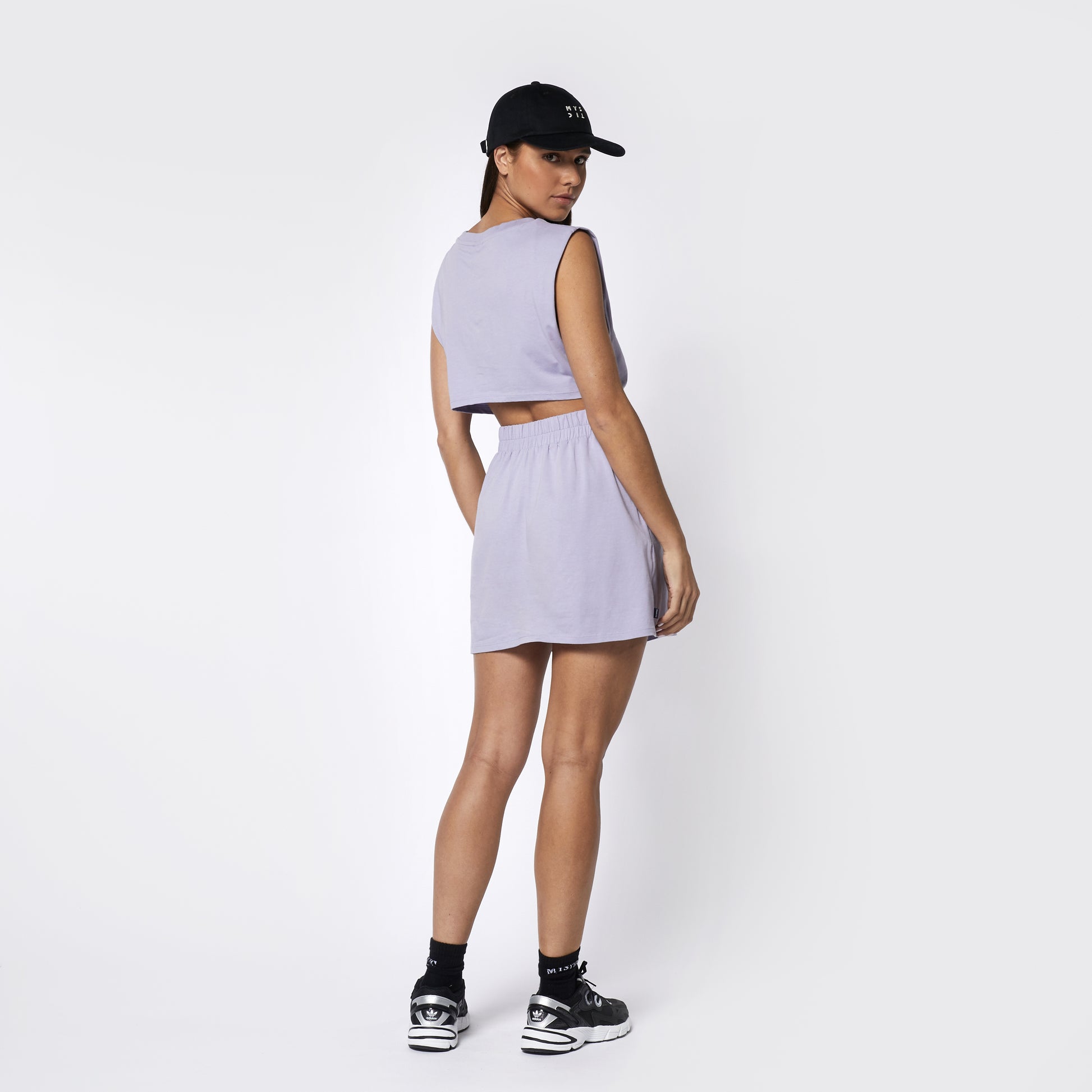 Mystic Scope Dress Dusty Lilac - Dresses