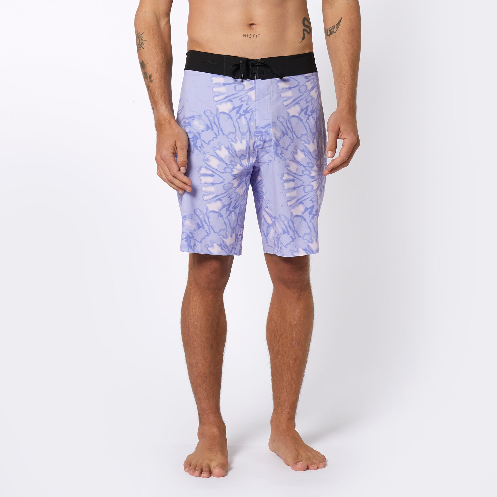 Mystic Tie Dye Performance Boardshort Pastel Lilac | 23 - Boardshorts