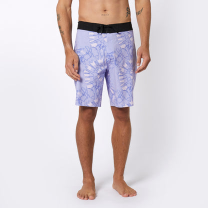 Mystic Tie Dye Performance Boardshort Pastel Lilac | 23 - Boardshorts