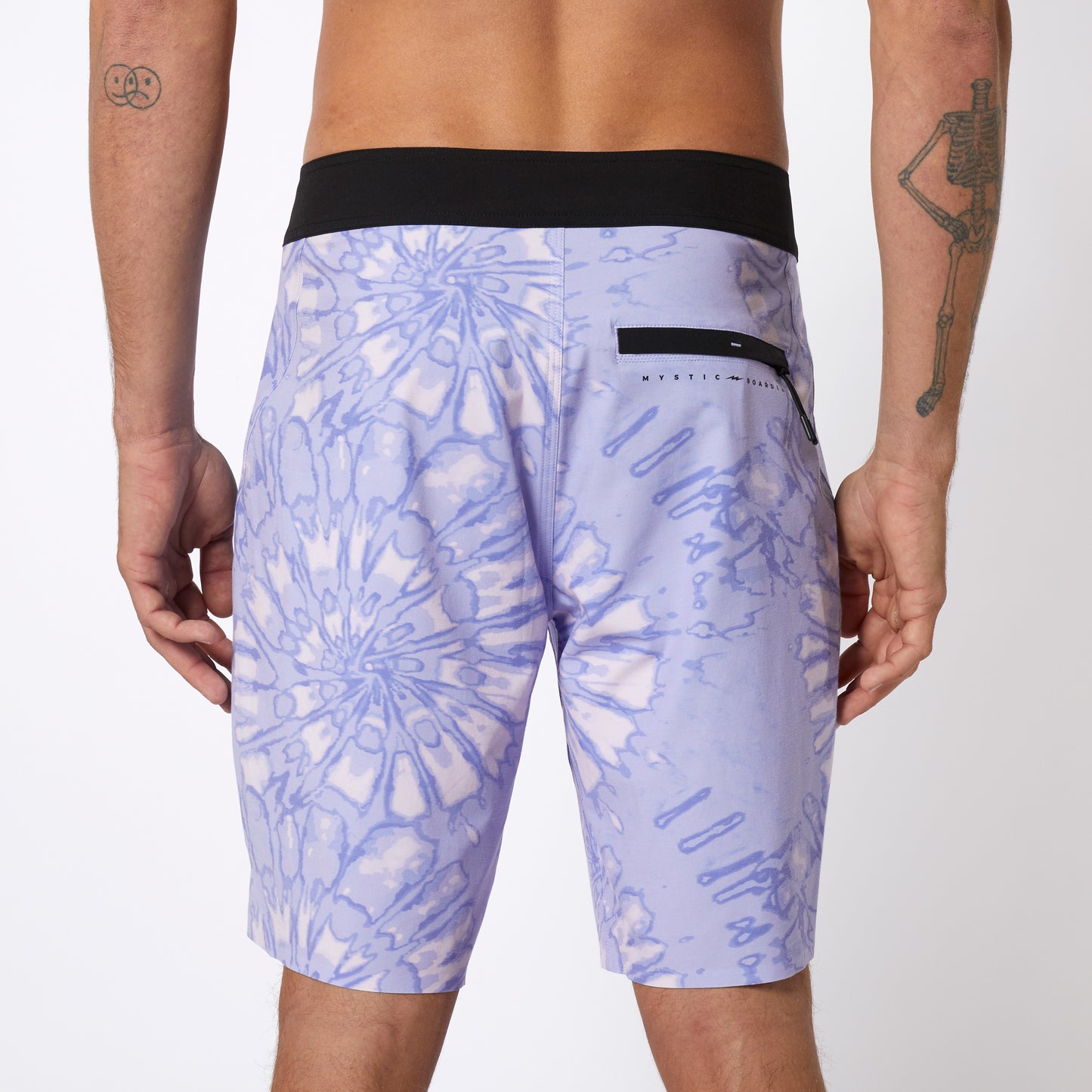 Mystic Tie Dye Performance Boardshort Pastel Lilac | 23 - Boardshorts