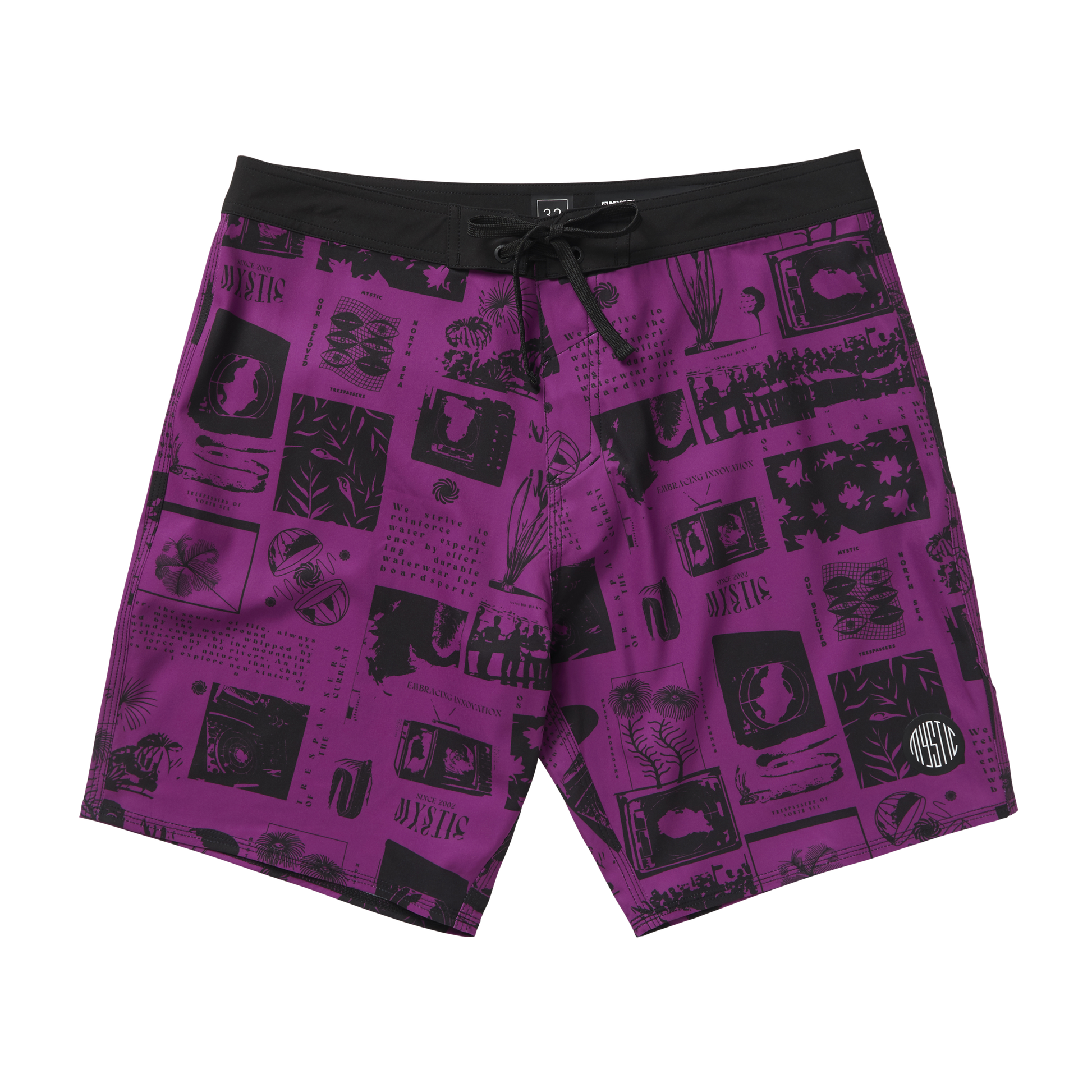 Mystic Ripple Movement Boardshort Sunset Purple - Boardshorts