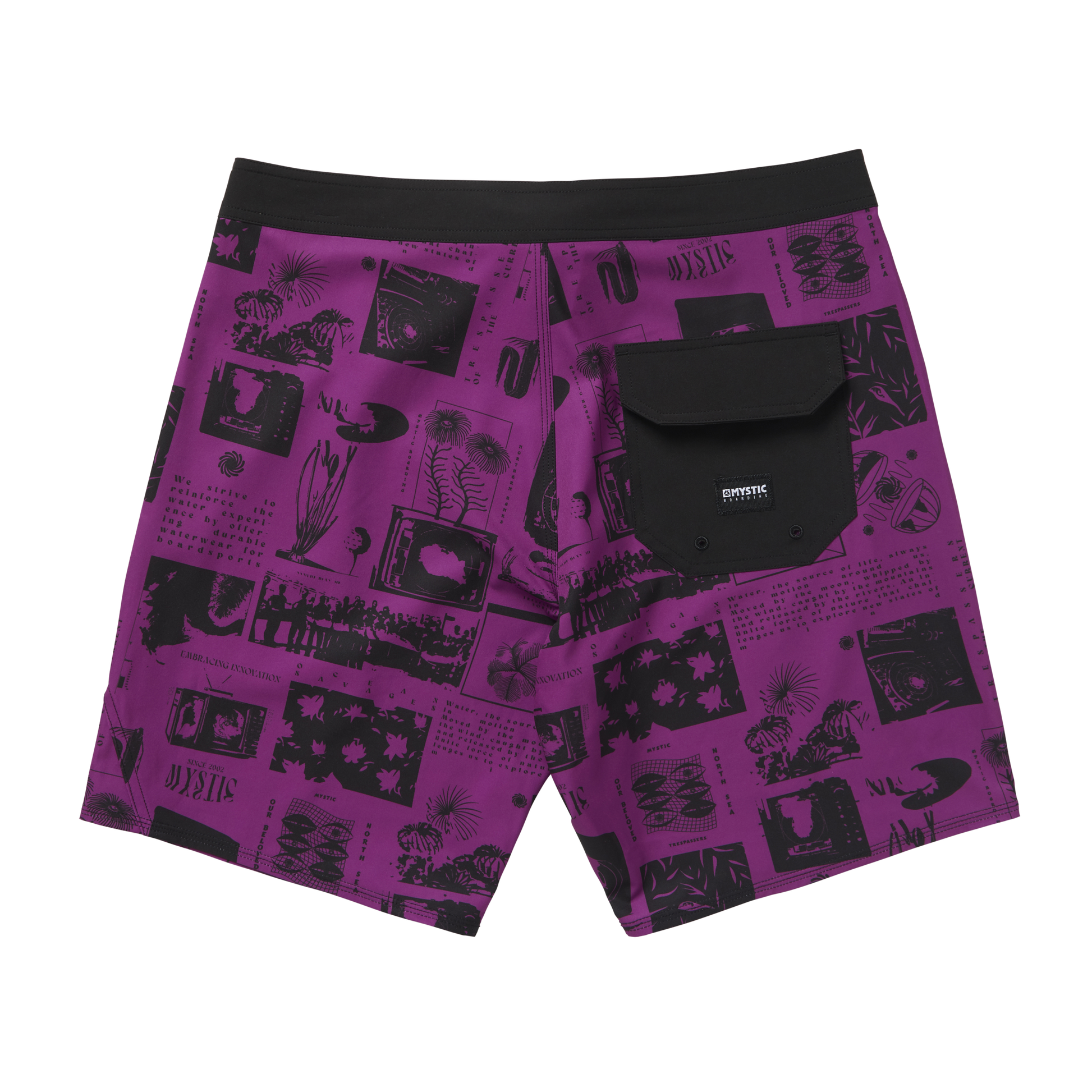 Mystic Ripple Movement Boardshort Sunset Purple - Boardshorts