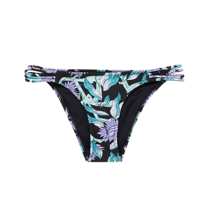 Mystic Flora Bikini Bottom Turquoise - Bikini Bottoms