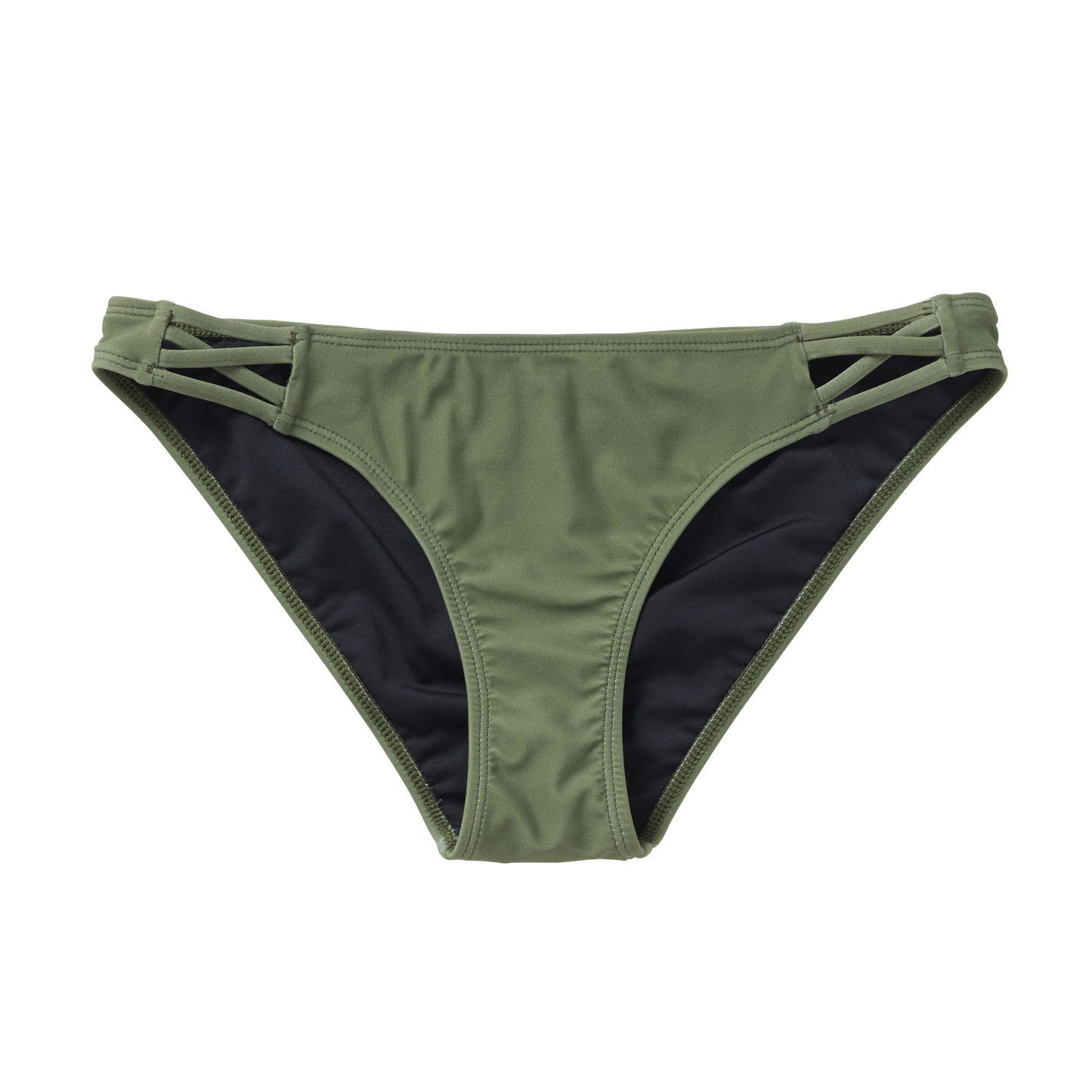 Mystic Dune Bikini Bottom Dark Olive - Bikini Bottoms