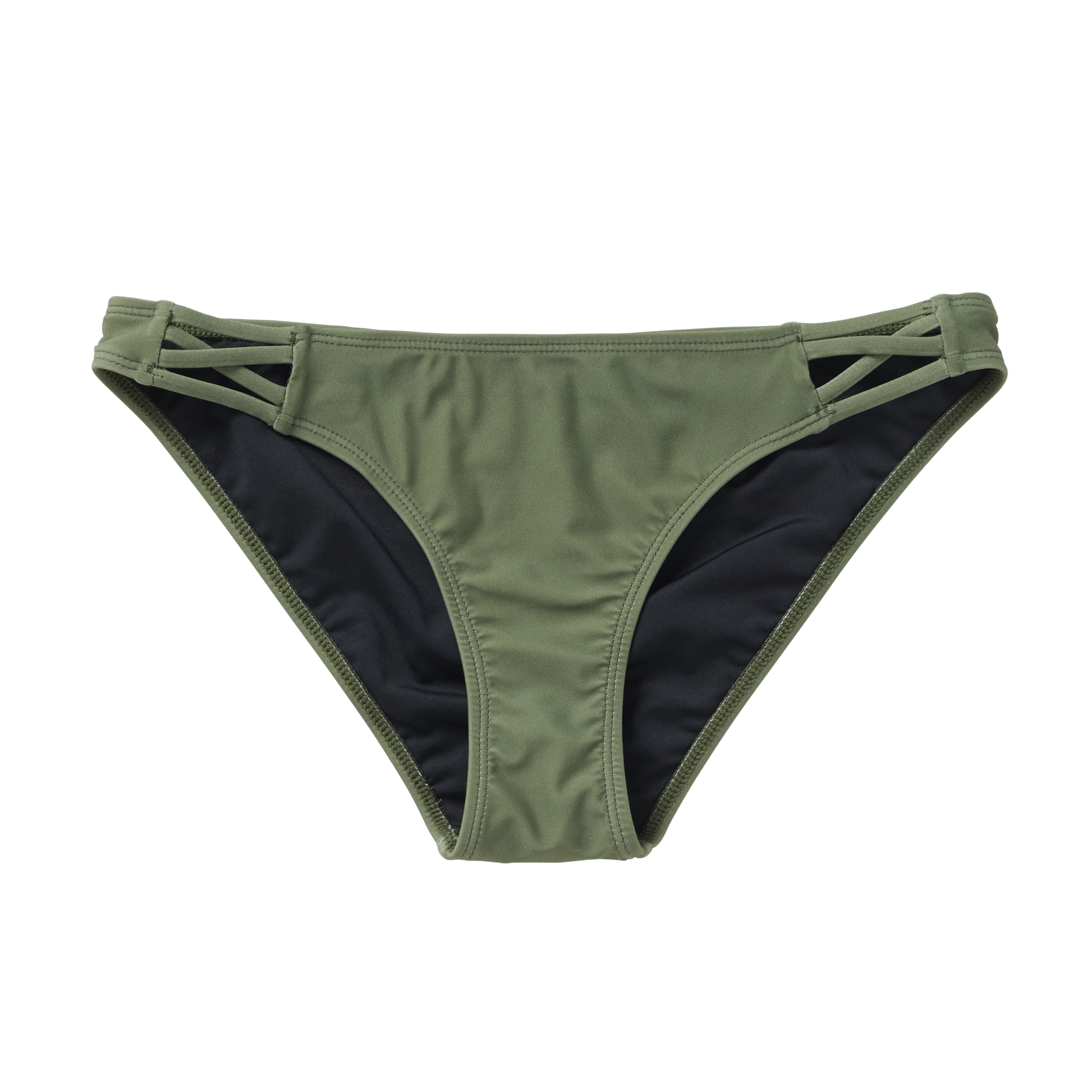 Mystic Dune Bikini Bottom Dark Olive - Bikini Bottoms