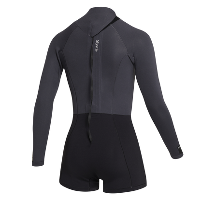 Mystic 24 Lunar Longarm Shorty 2/2mm Bzip Women | 23 - Long Arm / Back-zip