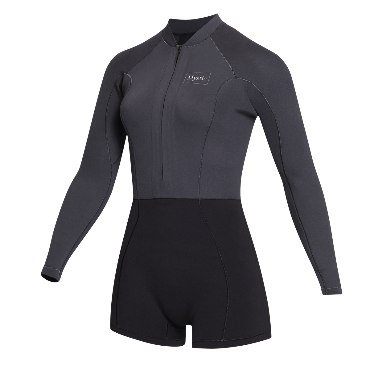 Mystic 24 Lunar Longarm Shorty 2/2mm Fzip Women | 23 - Long Arm / Front-zip