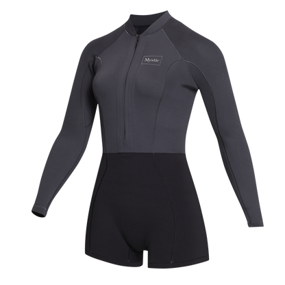 Mystic 24 Lunar Longarm Shorty 2/2mm Fzip Women | 23 - Long Arm / Front-zip