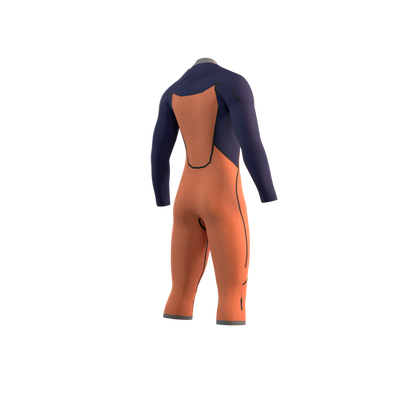 Mystic Marshall Longarm Shortleg 4/3mm Fzip - Long Arm / Front-zip