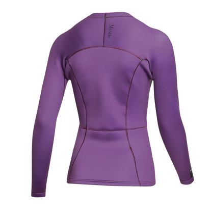 Mystic Lunar L/S Vest Neoprene 2mm Women Sunset Purple - Jackets