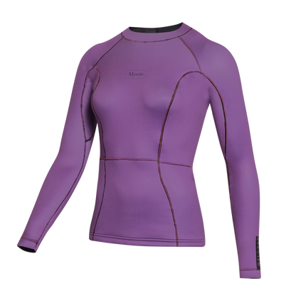 Mystic Lunar L/S Vest Neoprene 2mm Women Sunset Purple - Jackets
