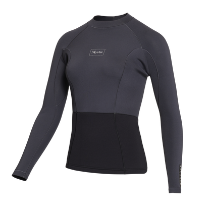 Mystic Lunar L/S Vest Neoprene 2mm Women Dark Grey - Jackets