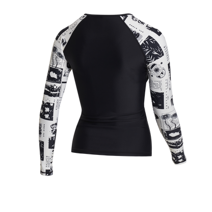 Mystic Jayde L/S Rashvest Off White - L/S Vests