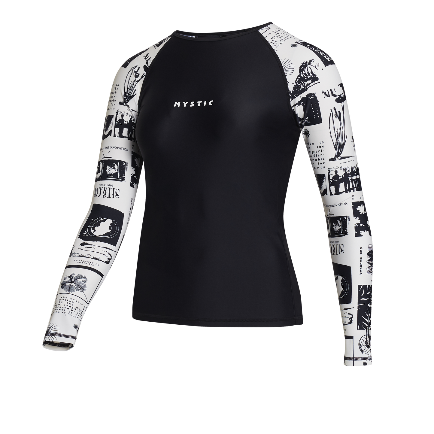 Mystic Jayde L/S Rashvest Off White - L/S Vests