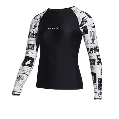 Mystic Jayde L/S Rashvest Off White - L/S Vests