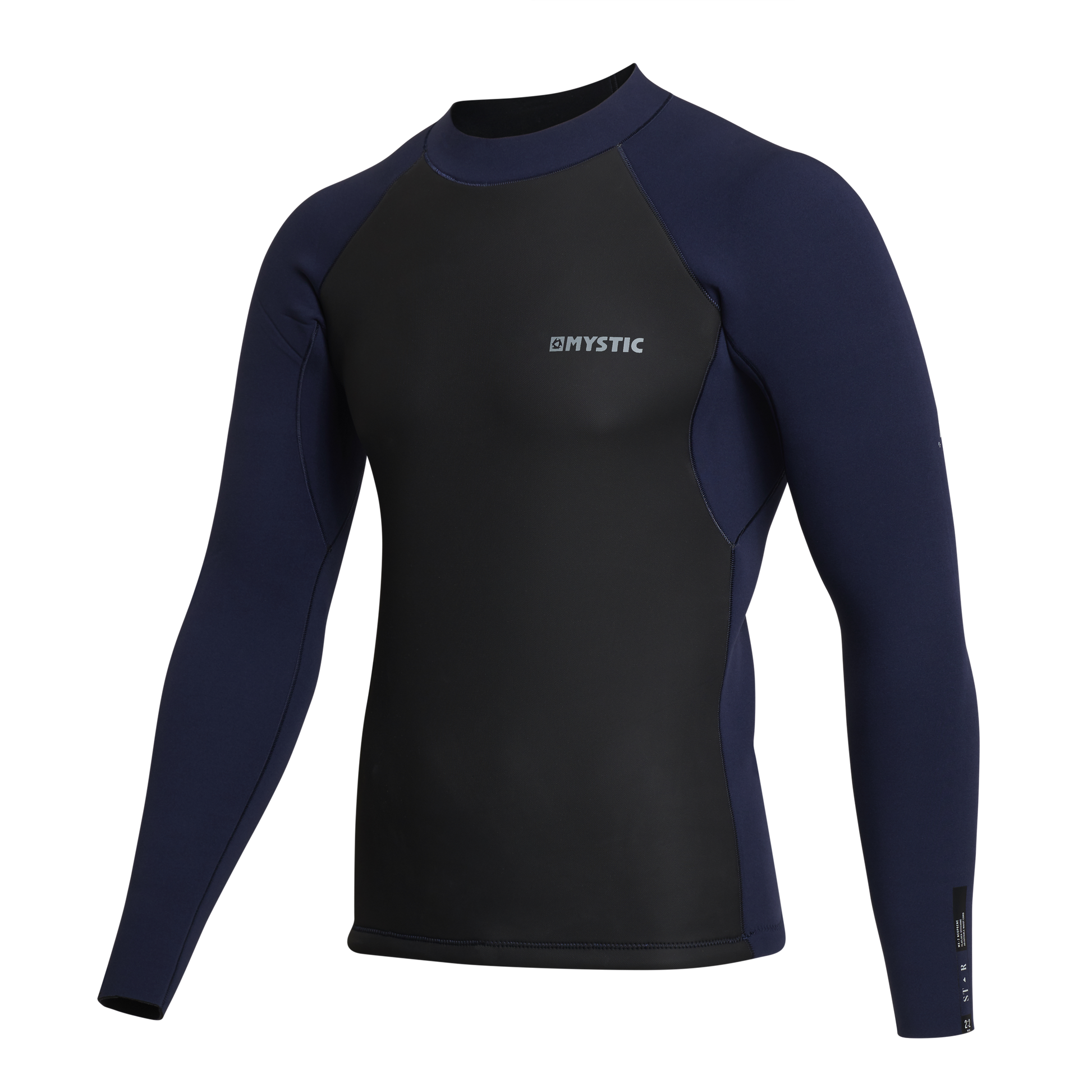 Mystic Star Surf Top L/S 2mm Navy - Tops