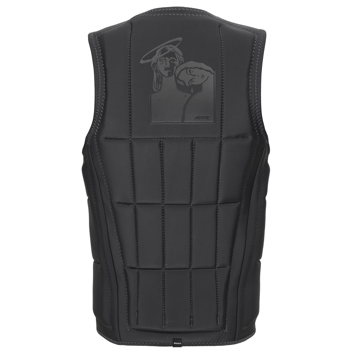Mystic Anarchy Impact Vest Fzip Wake Phantom Grey - Impact Wake Vests