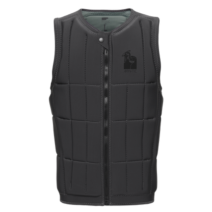 Mystic Anarchy Impact Vest Fzip Wake Phantom Grey - Impact Wake Vests