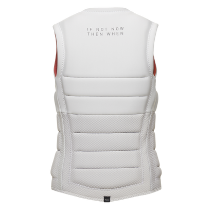 Mystic Baloo Impact Vest Fzip Wake Women Off White - Impact Wake Vests