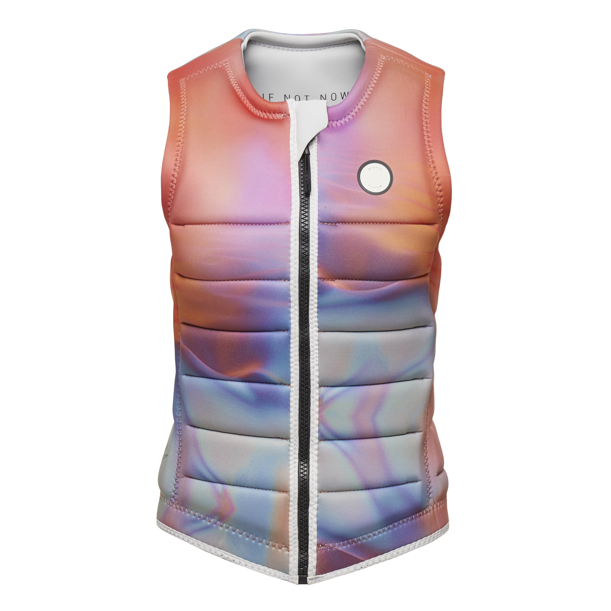 Mystic Baloo Impact Vest Fzip Wake Women Off White - Impact Wake Vests