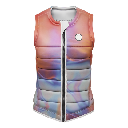 Mystic Baloo Impact Vest Fzip Wake Women Off White - Impact Wake Vests