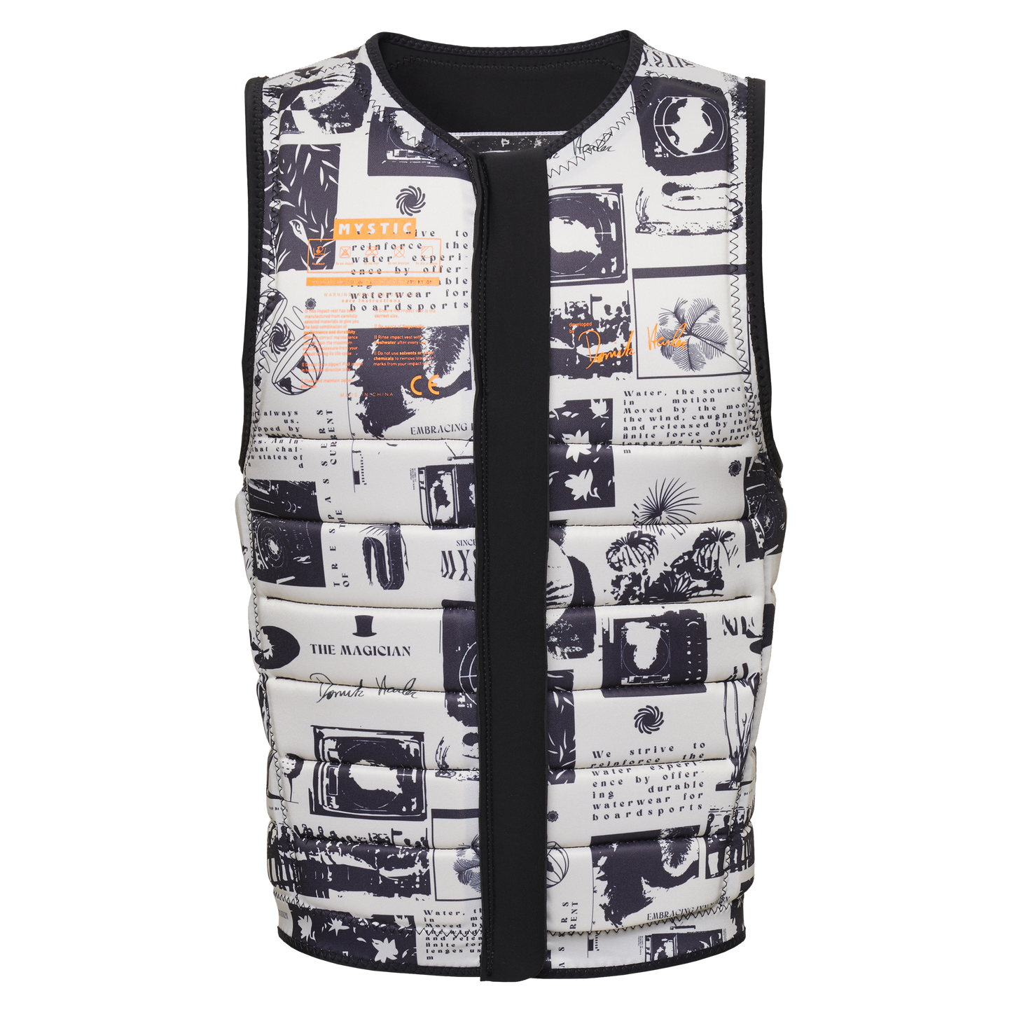 Mystic The Dom Impact Vest Fzip Wake | 23 - Impact Wake Vests