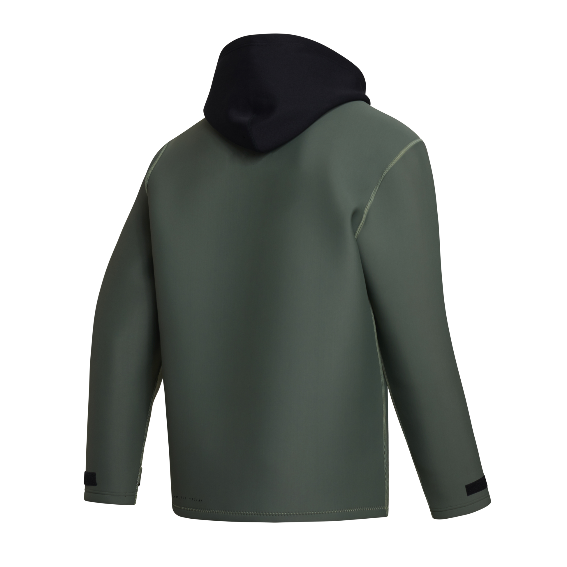 Mystic Manic Neoprene Jacket 2mm Dark Olive - Hoodies