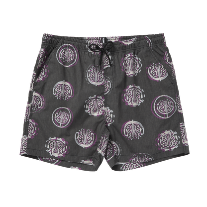 Mystic Artwork Swim Boardshort Deep Purple - Boardshorts
