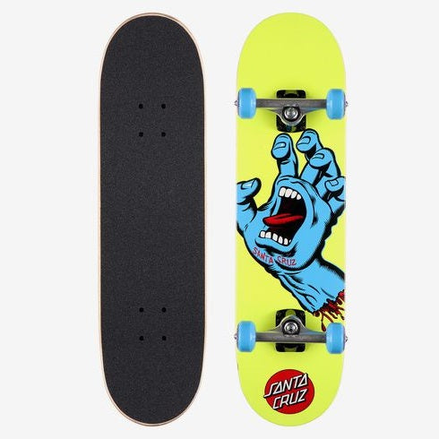 Santa-Cruz Sant Screaminf Hand Mini skateboard complete 7.75 - Skateboards