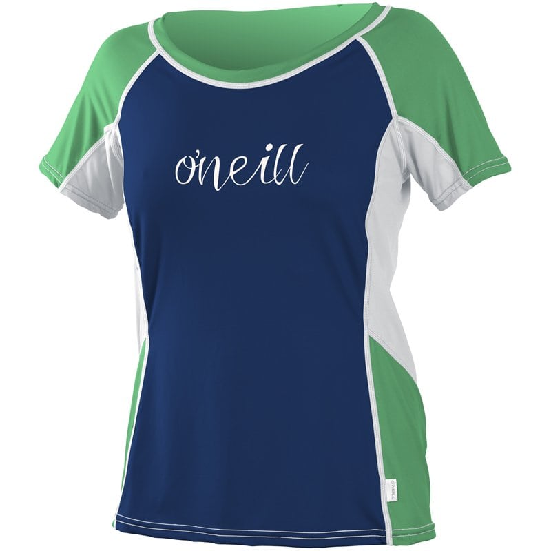 O'Neill Wms Color Block Navy/Mint - S/S Vests