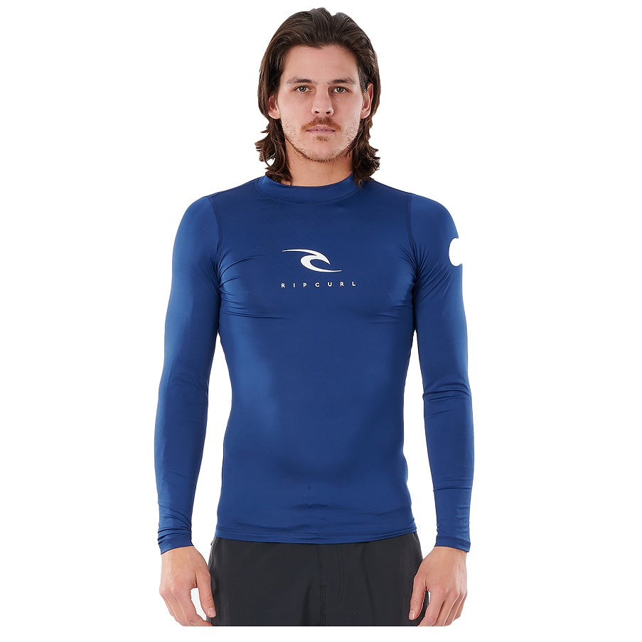Rip Curl Corps Long Sleeve Uv Tee Navy 12Imrv - L/S Vests