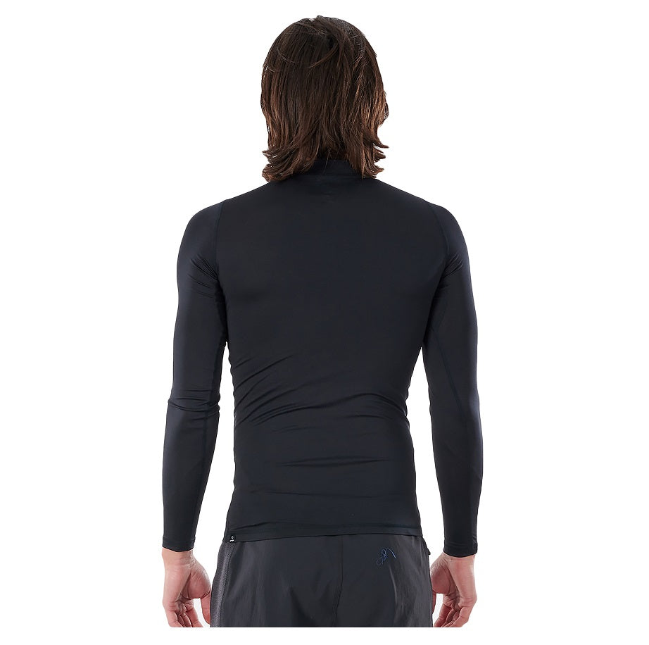 Rip Curl Corps Long Sleeve Uv Tee Black Wle3Qm - L/S Vests