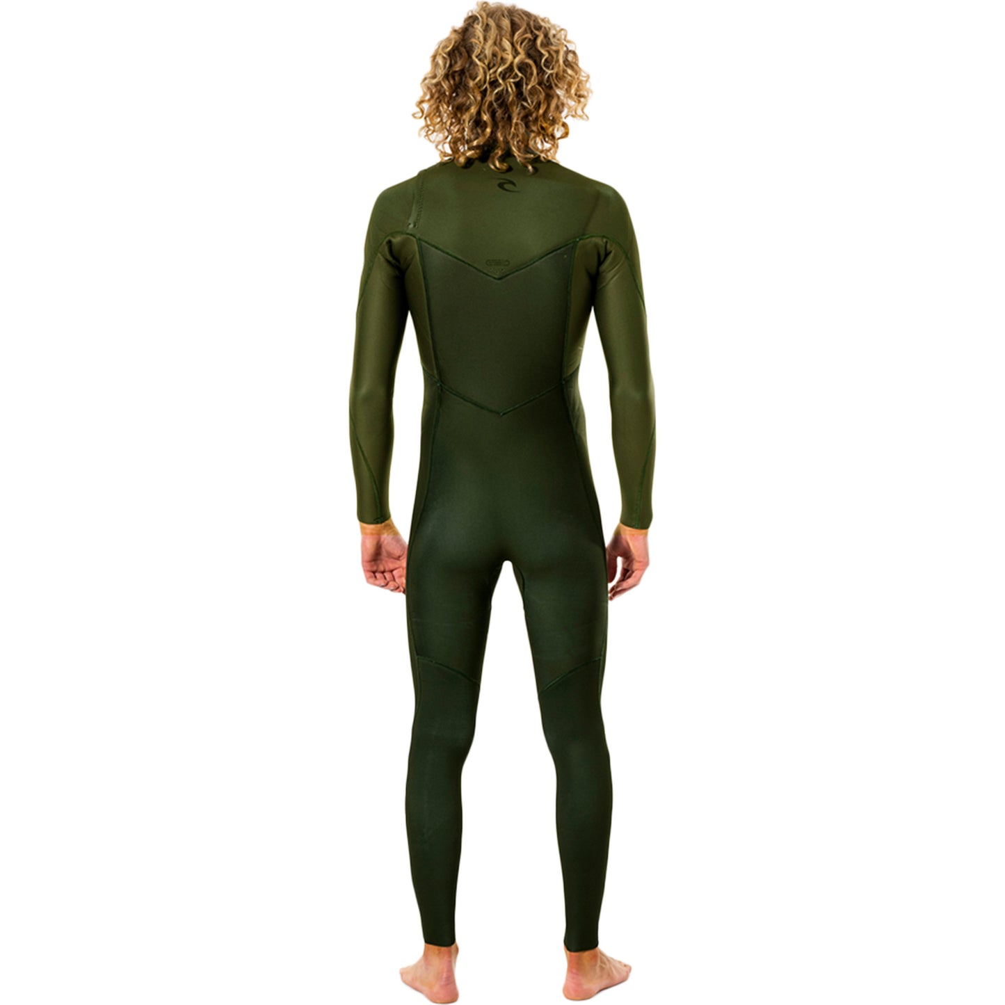 Rip Curl Dawn Patrol Perf 3/2 Chest Zip Wetsuit Wsm9Tv Green (E5) - Fullsuit / Front-zip