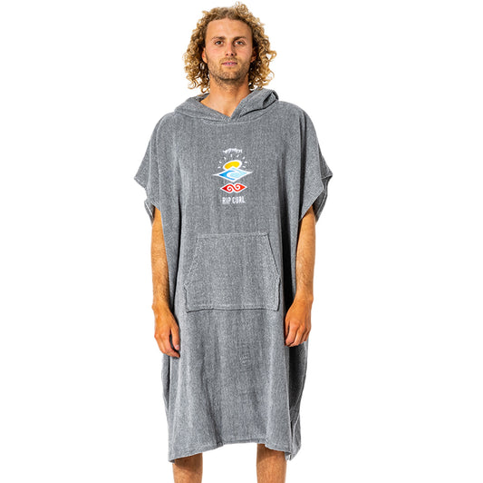 Rip Curl Wet As Hooded Towel Grey Ctwce1 00Gmto - Ponchos