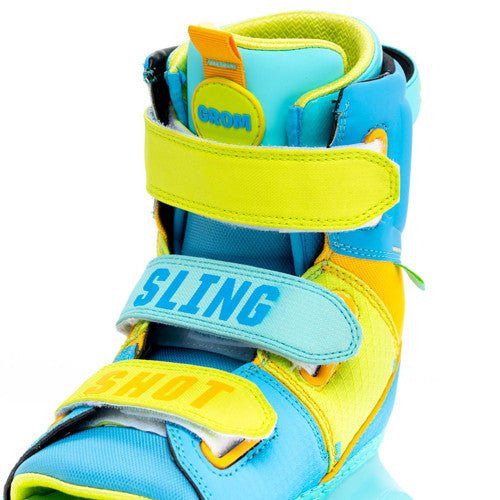 Slingshot GROM - Junior Wake Boots | 22 - Open Toe Boots