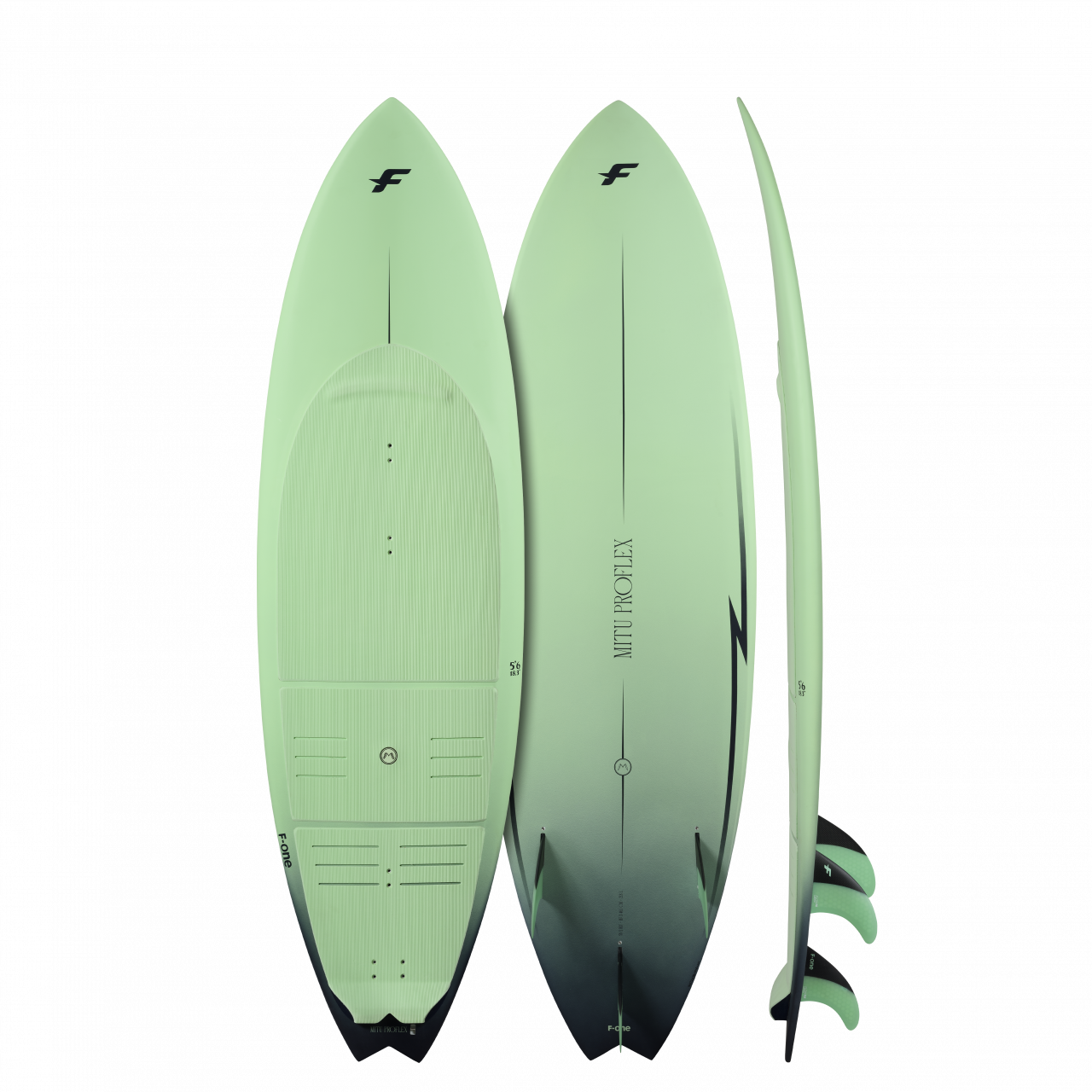 F-One MITU PRO FLEX (with FLOW XS Thruster set) - Waveboards