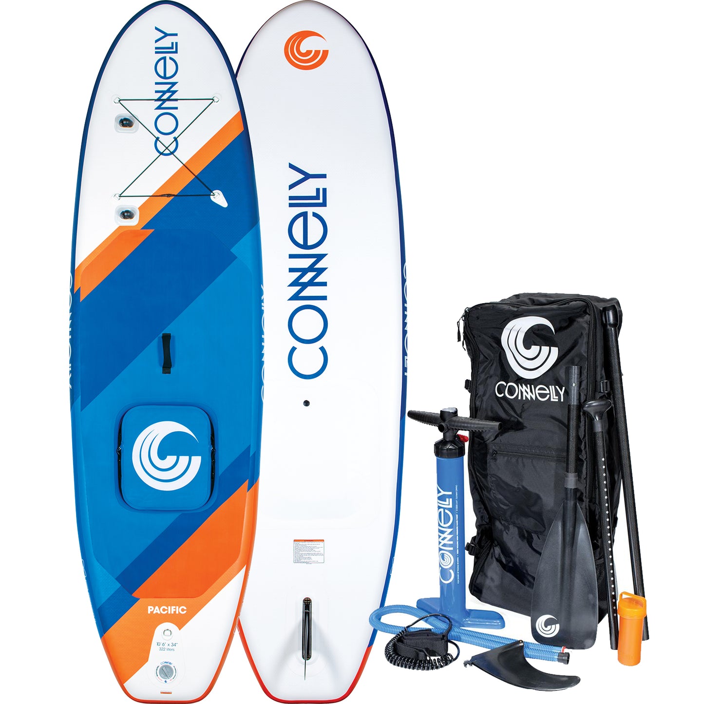 Connelly Pacific 10'6" iSUP w/Seat Package - SUP Packages