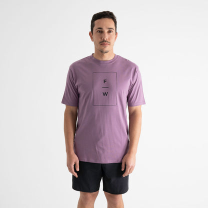 Follow FW Mens Tee - Plum | 22 - Tees