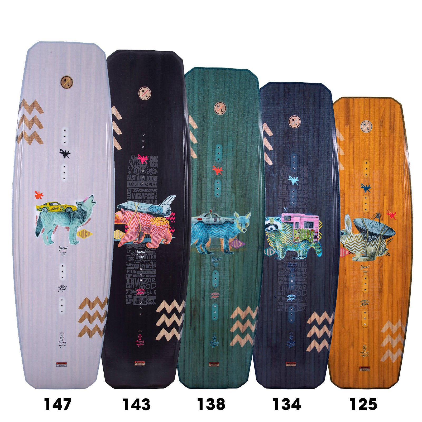Hyperlite Union Board | 25 - Wakeboards
