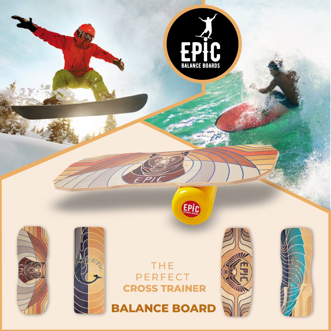 Epic Balanceboards Balance Board BOOMBOX RETRO - Balance Boards