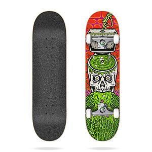 Cruzade Skull Swirl 8.0"X31.85" Complete Skateboard - Skateboards